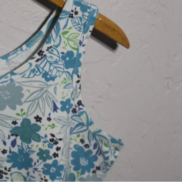 Basic Editions Floral Tank Size XL - Picture 6 of 8